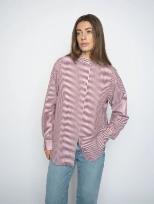 MMKARIS SLIM STRIPE Cabernet